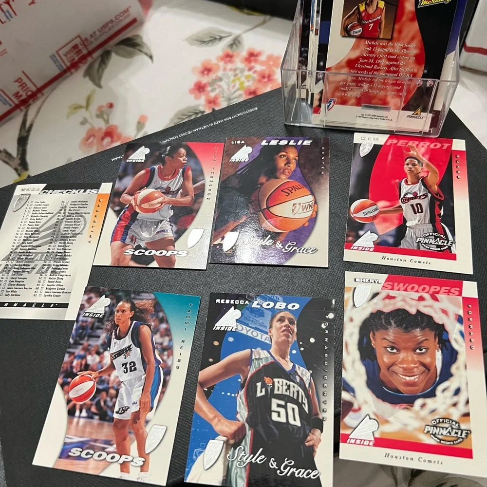 Pinnacle 1997 WNBA ROOKIE ROSTER (Complete Set) - Picture 5 of 7